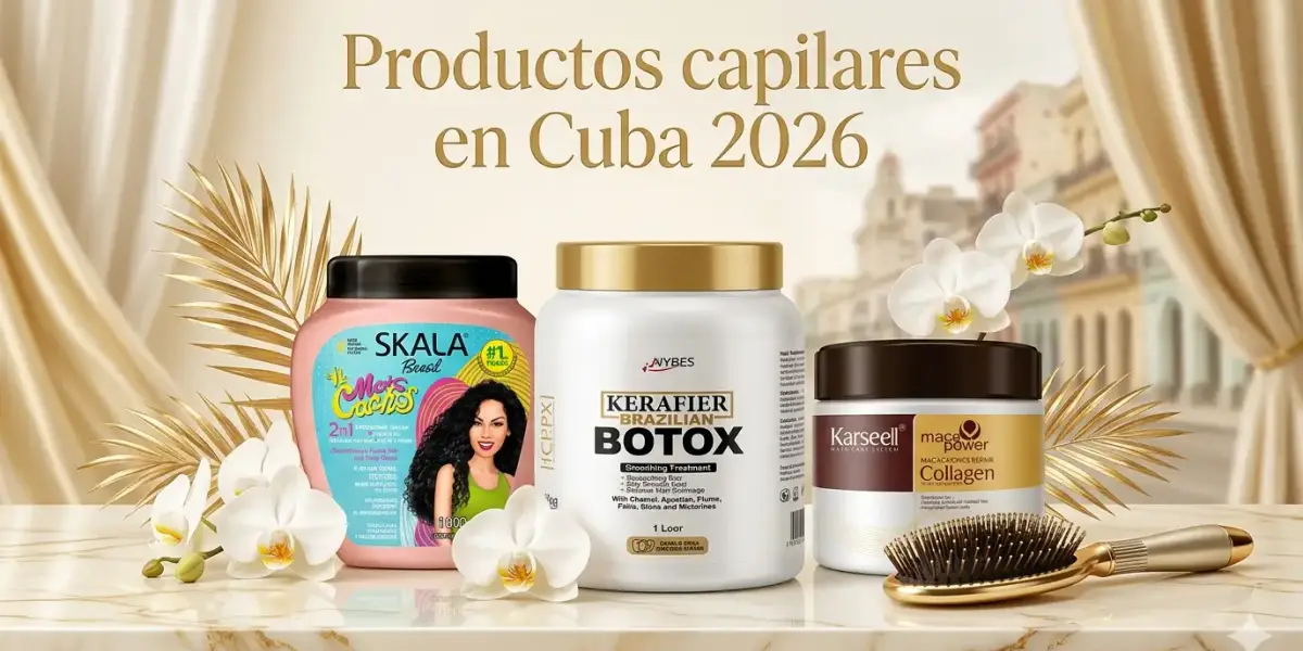 Productos para el cabello en PlazaCubana