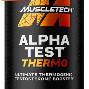 Potenciador de Testosterona Alpha Test Thermo MuscleTech — 90 cápsulas | 2 en 1