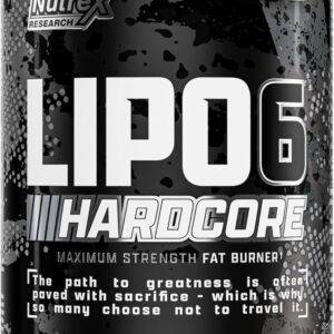 Quemador Lipo-6 Hardcore Nutrex — 60 cápsulas | Máxima quema de grasa