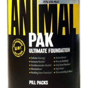 Multivitaminas Animal Pak Universal Nutrition — 30 servicios | Paquete completo