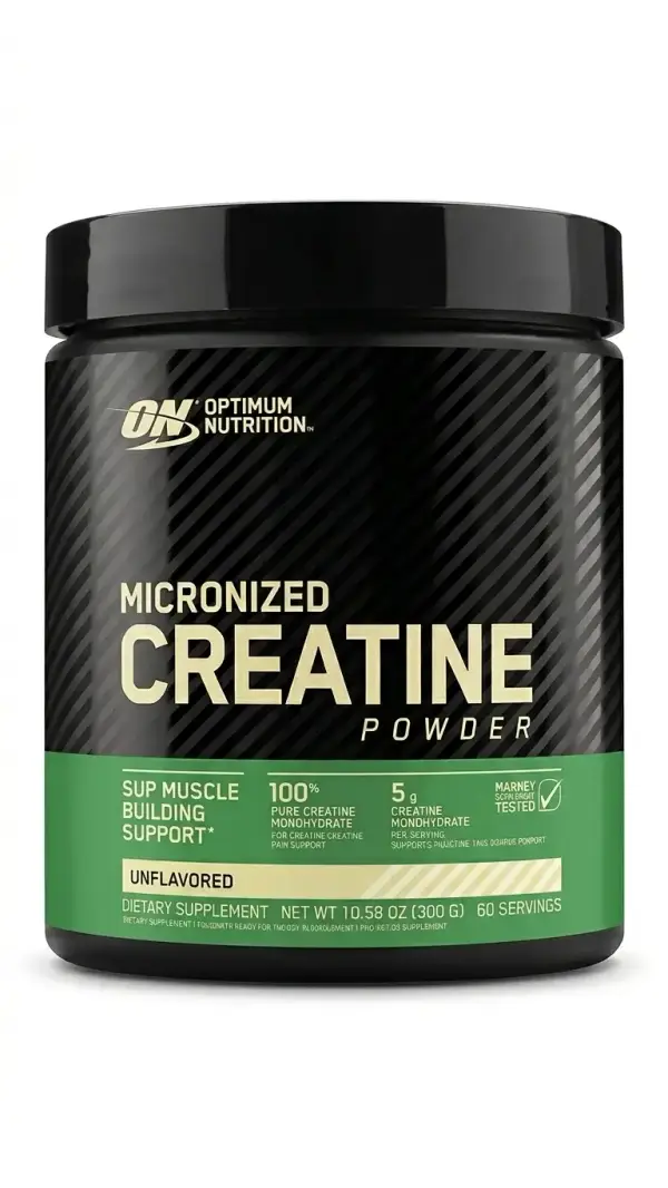 Creatina Micronizad Monohidratada Optimum Nutrition 300g — 60 servicios