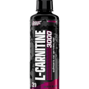 L-Carnitina Líquida Premium Nutrex 3000mg — Sin estimulantes