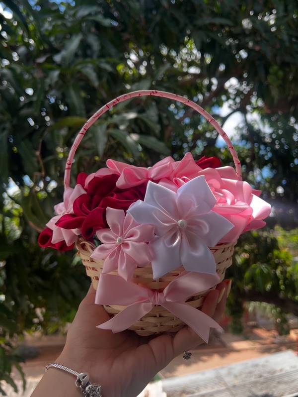 Cesta de flores
