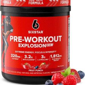 Pre-Entreno Explosion Six Star — Fruit Punch