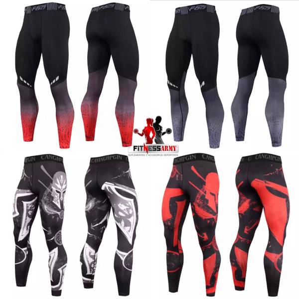Licras Largas Fitness para Hombre — Compresión y soporte completo
