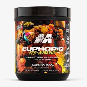 Pre-Entreno EuphoriQ MuscleTech — 20 servicios